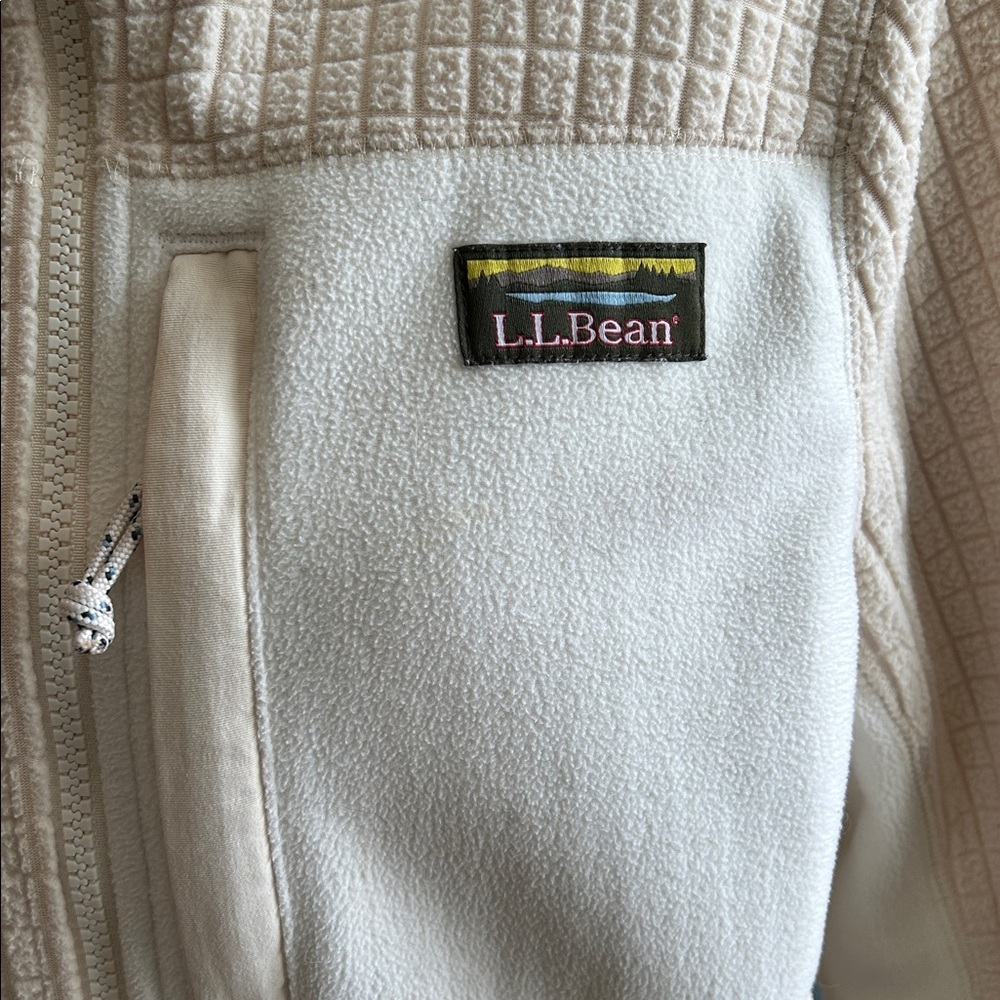 L.L. Bean Full-Zip Windproof Fleece Jacket - Picture 2 of 8